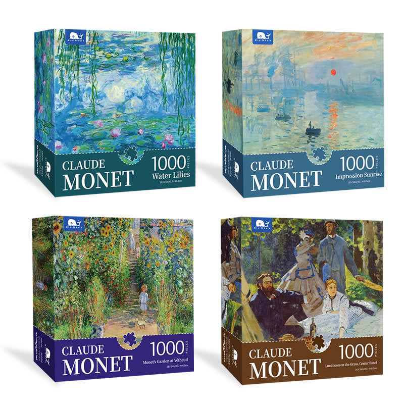 1000 Pieces Of Monet's Oil Painting Puzzle