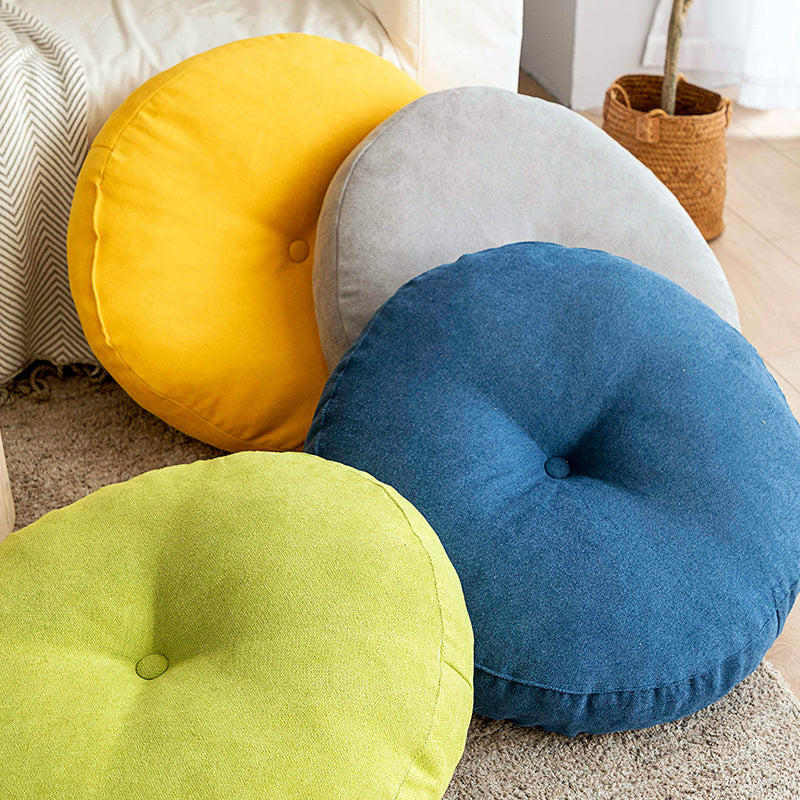 Fashion Simple Home Furnishing Pure Color Futon Cushion