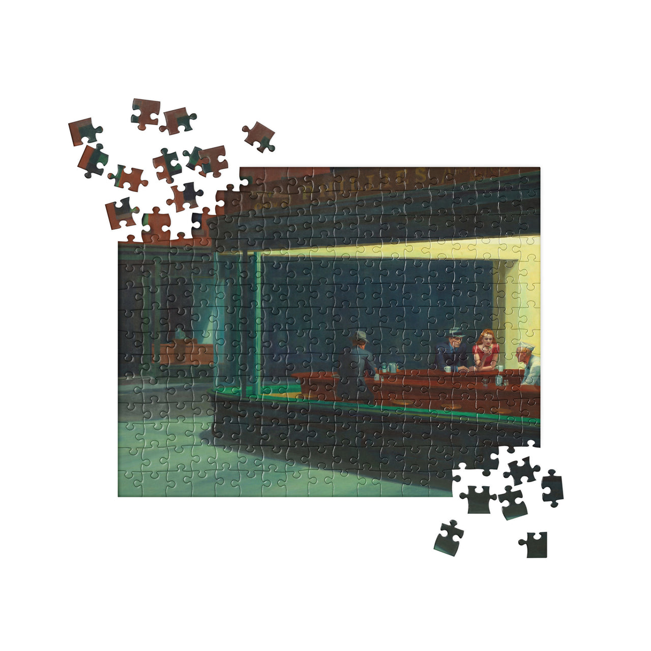 Nighthawks Edward Hopper Jigsaw Puzzle