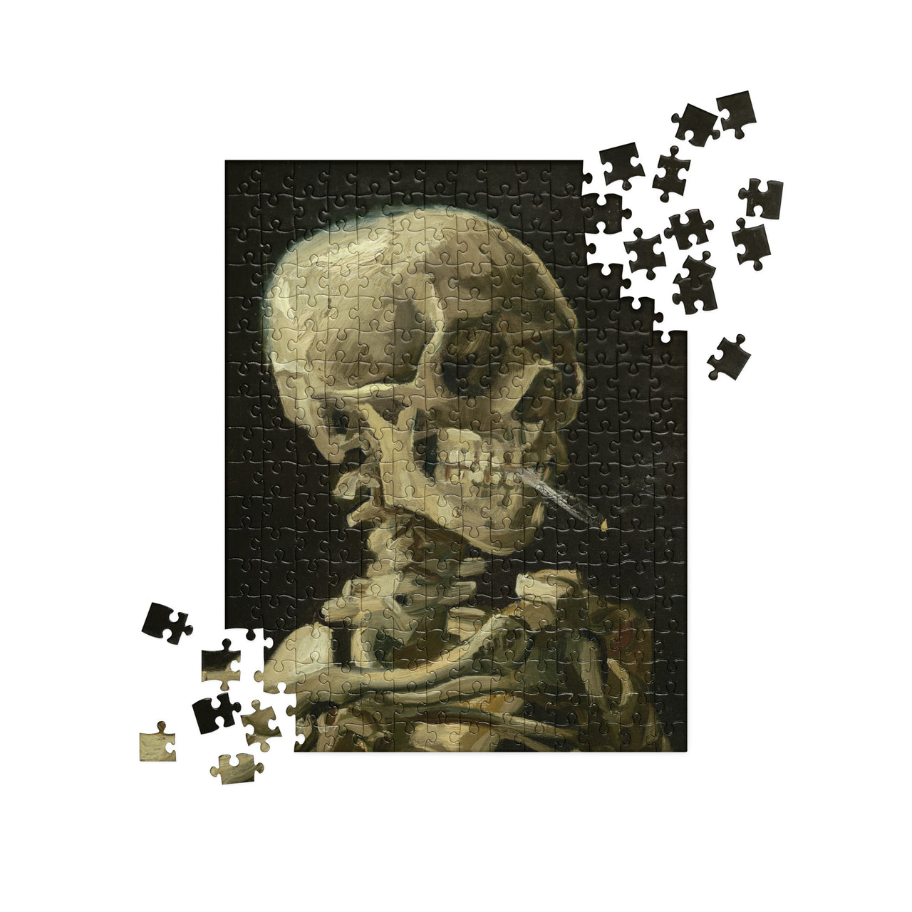 Van Gogh Head of Skeleton Jigsaw puzzle