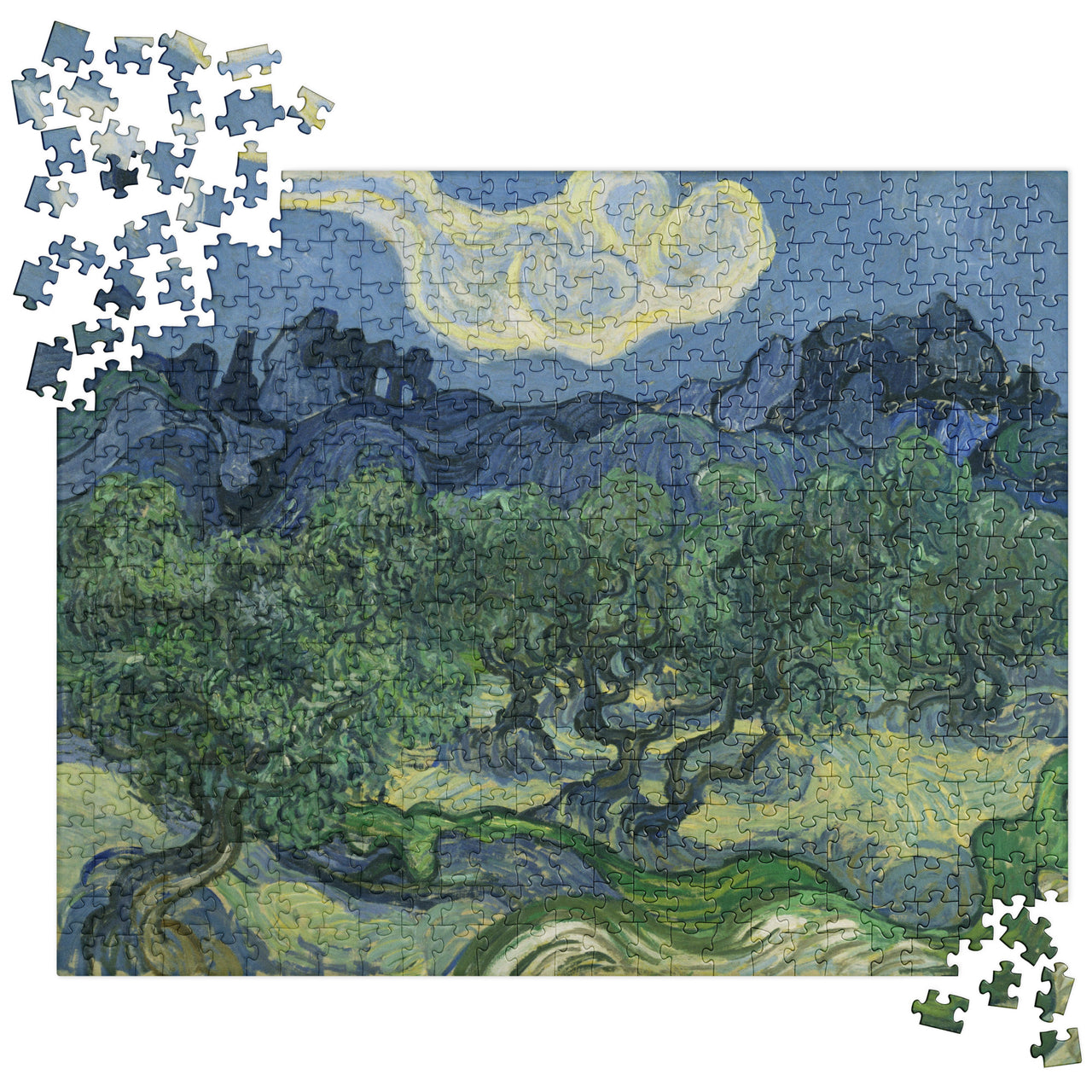 Van Gogh The Olive Trees Jigsaw puzzle