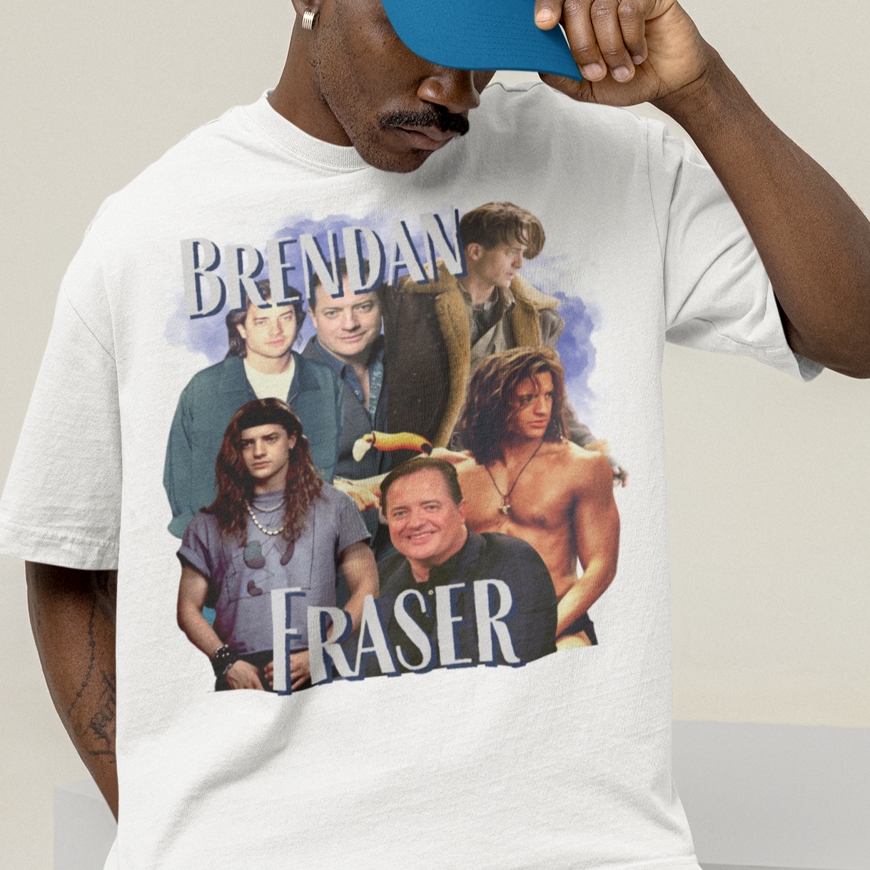Brendan Fraser Shirt, Bootleg Vintage Shirt
