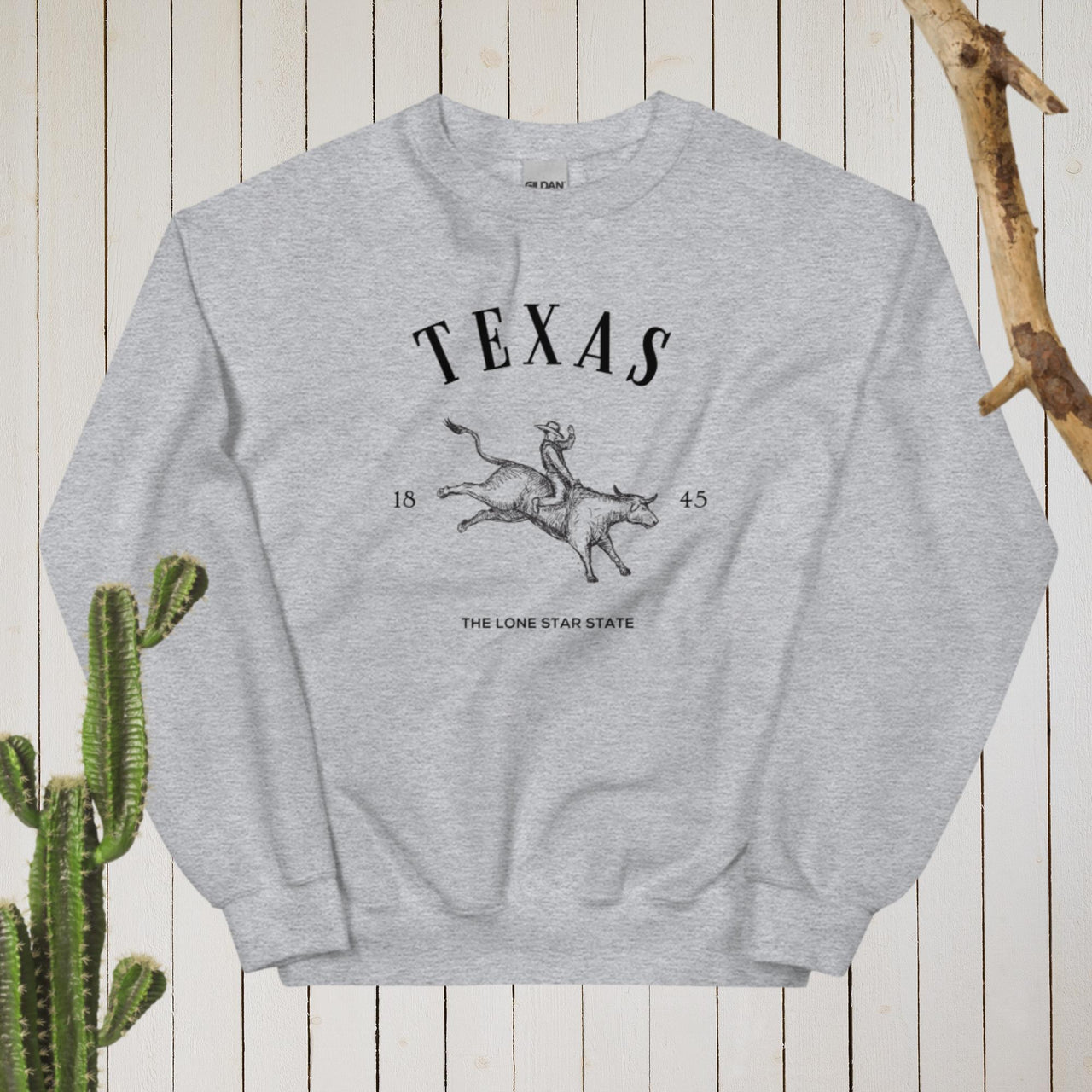 Texas The Lonestar State Sweatshirt Crewneck